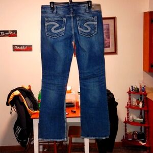 Silver Jean Co Aiko Boot Cut Low Rise Jeans